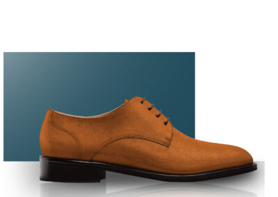 scarpa con riflesso e ombra
